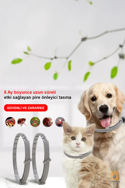 ebulduk Köpek Anti Pire Kene Önleyici Tasma- Pire Önleyici Tasma-Kene Önleyic...
