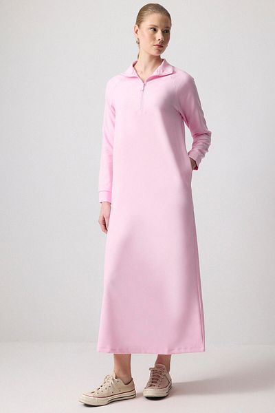 Touché Privé Crepe Dress with Zipper