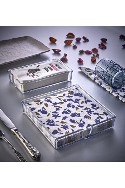 NY HOME 2-Pack Crystal Napkin Holder