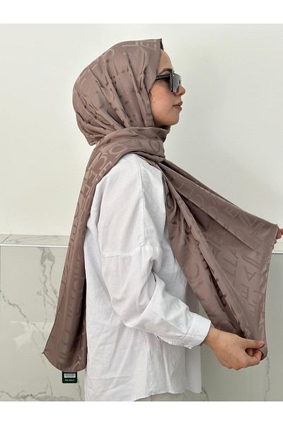 locella JSL1121 Μοντέλο Jacquard Shawl Dusty Rose