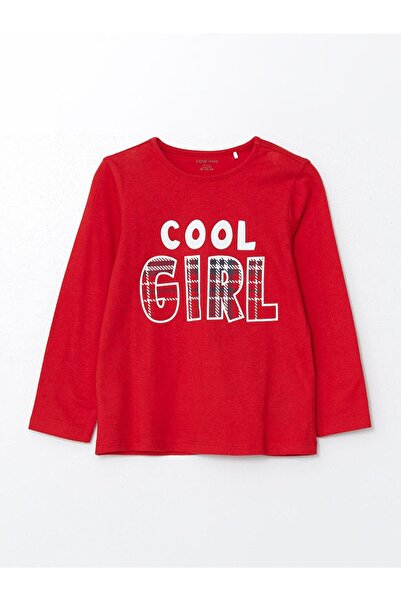 LC Waikiki Bisiklet Yaka Uzun Kollu Yılbaşı Temalı Kız Bebek Pijama Takımı (W4)