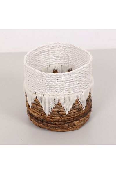 Mylamp Didim Natural Abaka 18X17 cm Γλάστρα & Αποθήκευση Οργάνωση
