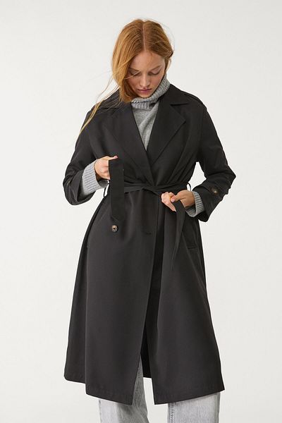 Stradivarius Long flowing trench coat