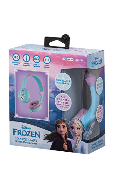 Disney Kablolu Kulaklık Disney frozen Çocuk Kulaklığı Lisanslı DY-3053-FR
