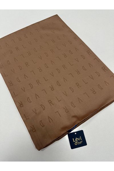 Levidor Ljk0803 Model Blue Jacquard Shawl