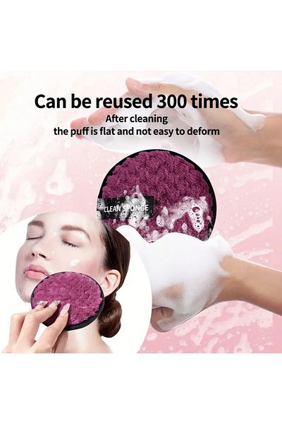 Kifi 12 Pieces of Facial Cleansing Washing and Dry Wet Makeup Sponge