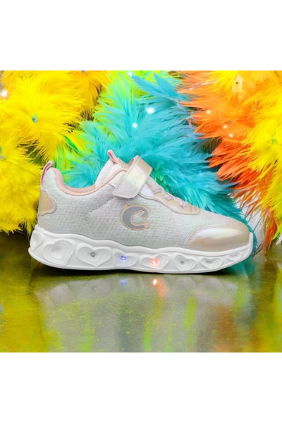 JOJO KIDS حذاء رياضي خفيف للفتيات، فيلكرو، حذاء رياضي كاجوال