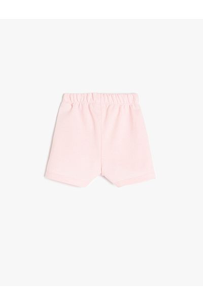 Koton Elastic Waist Cotton Blended Basic Shorts