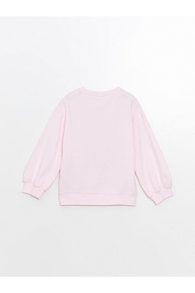 LC Waikiki Crew nyakú nyomtatott lány pizsama szett (W4)