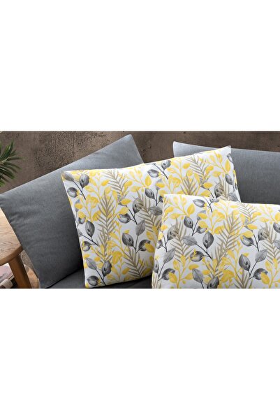 MyStory Home Smoked Color 2-Piece Flat Pillowcase Set