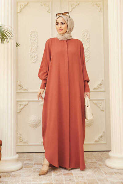 Neways 6571-krep Abaya Kiremit