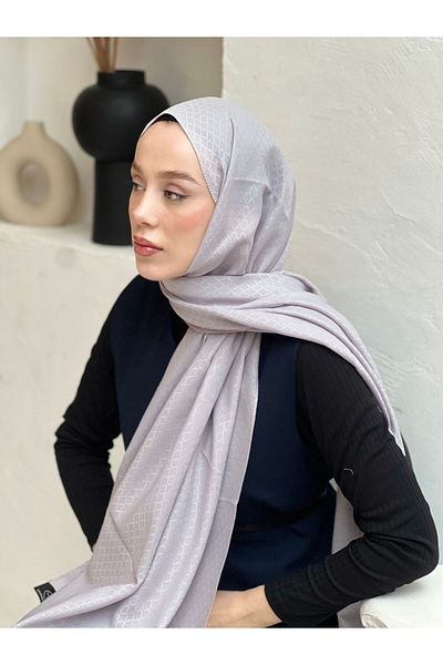 Modakaşmir شال بنمط إيقاع لؤلؤي من سلسلة الجاكار الناعمة