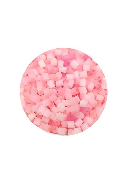 STUMBANNG Cut glass beads 2mm - 20 grams - candy pink -bnc350