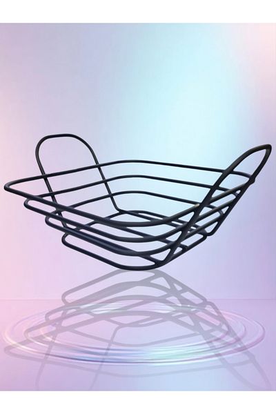 Matar Endüstriyel Mutfak Ekipmanları Square Multi-Purpose Presentation Basket with Metal Wire