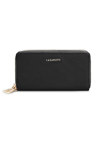Lazarotti Bologna Leather Wallet RFID protection Leather 20 cm