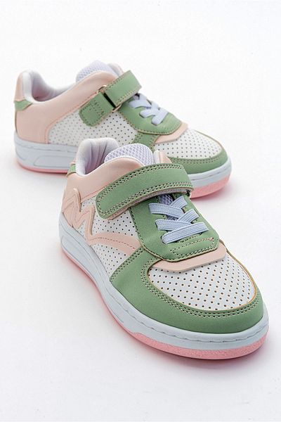 mnpc Mädchen-Sneaker in Pudergrün