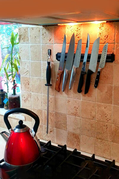 Generic Brand Magnetic Knife Hanger Stainless Steel Holder Kitchen Organizer ...