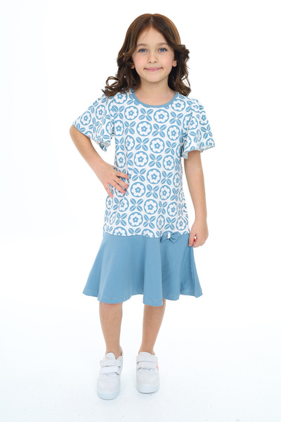 Toontoy Rochie pentru fetiță cu imprimeu floral