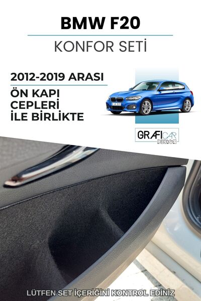 GRAFİCAR مجموعة الراحة Bmw F20 - مجموعة الباب الخلفي بدون تطعيم - متوافقة مع ...