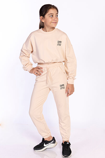 Toontoy Σετ Φόρμας Κοριτσιού με Κέντημα