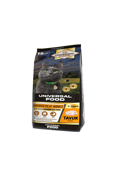 Kedi Maması Tavuklu 15 kg