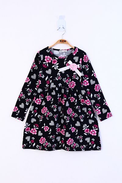 Toontoy Floral Patterned Dress for Girls
