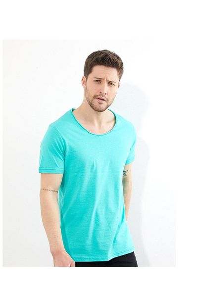 Figo Ανδρικό T-shirt Crew Neck Basic