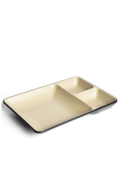 mastergold ( 16 * 24 CM ) 4 Pieces Divided Melamine Break-resistant Plates | Divided Plate Multi Use Perfect