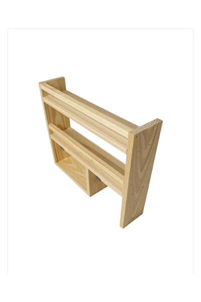 narım Ahşap Terek Raf 50x40 cm