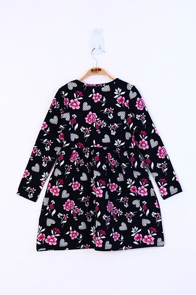 Toontoy Floral Patterned Dress for Girls