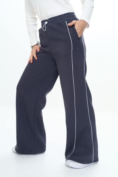 Toontoy Girl's Piping Detailed Sweatpants