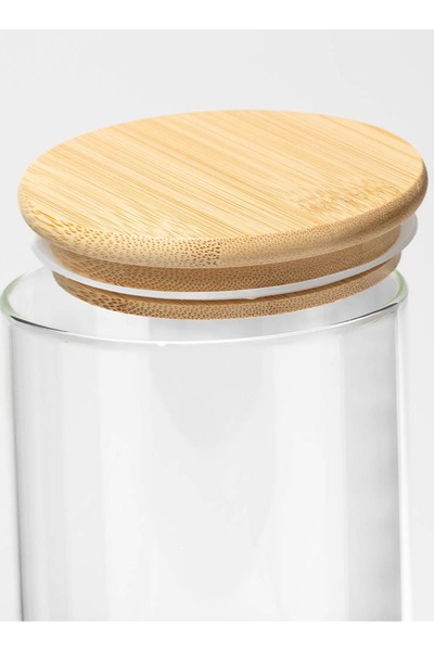 Generic Glass Food Storage Canisters with Lids Set of 3-30oz, BPA Free High Borosilicate Glass Cookies Jars