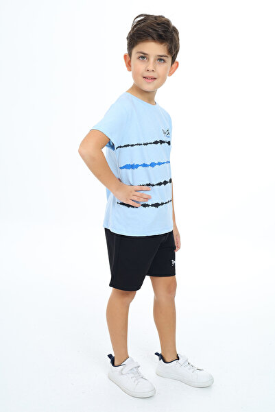 Toontoy Set pantaloni scurți imprimați pentru băiat