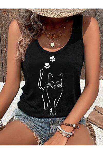 NOFLEN Γυναικείο μπλουζάκι Oversize Salas Boyfriend με στάμπα