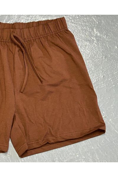 Org Marka Store FLEUR WAIST ELASTIC SUS LACE WITH POUCH TRIL TRIL COMBED COTTON SHORTS
