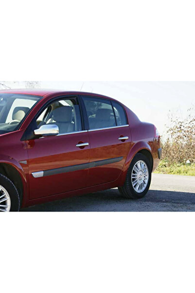Leonacs Fams Otomotiv Renault Megane 2 Krom Ayna Kapağı 2 Parça 2002-2009 Uyu...
