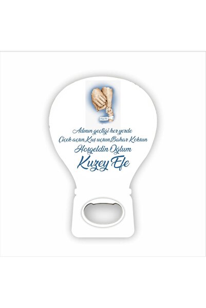 TuNa Chocolate 25 Adet Kişiye Özel  Balon Magnet Açacak(UV Baskılı)