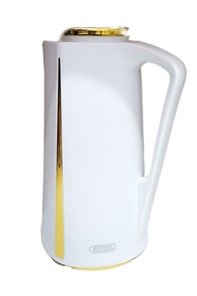 samsam ترمس لحفظ الشاي والقهوة بسعة 1 لتر، مثالي للضيافة والاستخدام اليومي