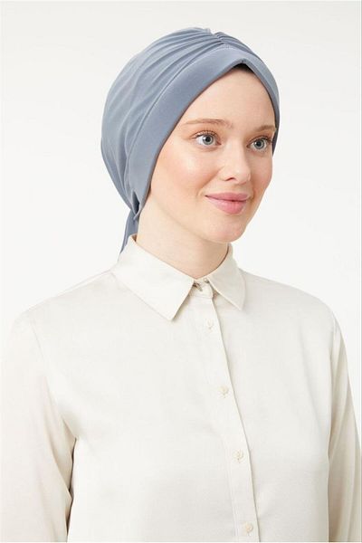 LAVENDER Dps13 Model Practical Dubai Shawl - Dark Gray