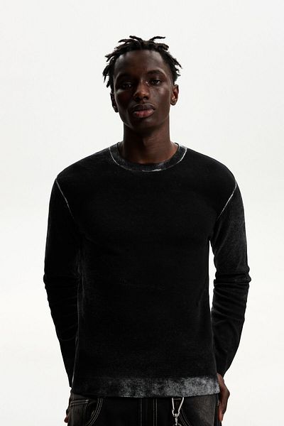 Bershka سترة متباينة الألوان