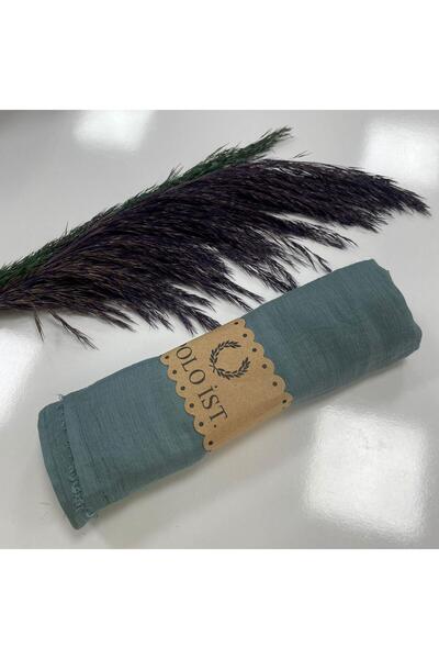 poloist Polo İst. Line Bürümcük Şal Açık Petrol LBR40