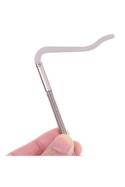 deri hobi Nikel Renk Yaylı Metal Para Tokası 8,5 cm – Cüzdan İçi Para Klipsi