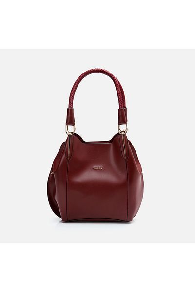 Hotiç Burgundy Women's Bag