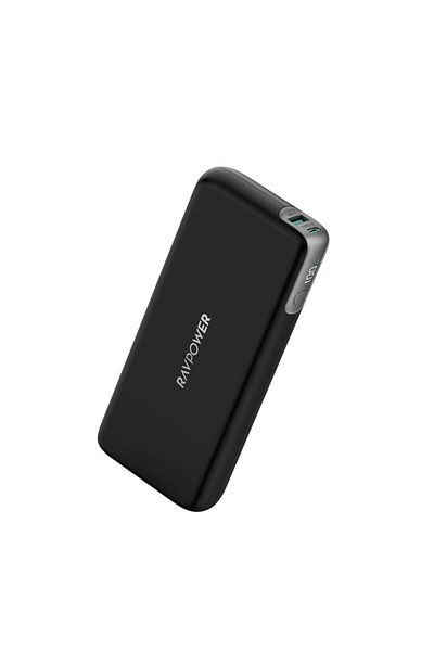 RavPower RP-PB201Pro 20000mAh PD 70W 3-Port Portable Charger Black