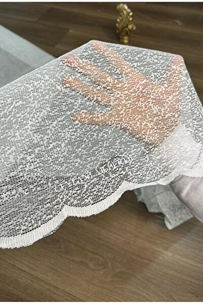 Ceylanlar perde Λευκή Συννεφιά διπλό πέτο Τούλι Κουρτίνα - Με Μηχανισμό, Μεσαίο Πτυσσόμενο (1/250)