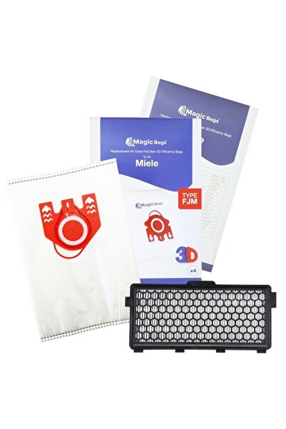 Supurgeavm Set de întreținere pentru saci de praf cu filtru Hepa compatibil M...