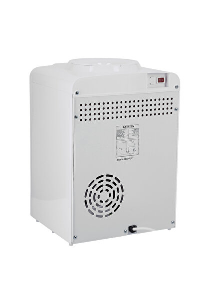 KRYPTON Table Top Dispenser-KNWD6094|Hot & Normal Water Taps| Strong and Sturdy Construction| White