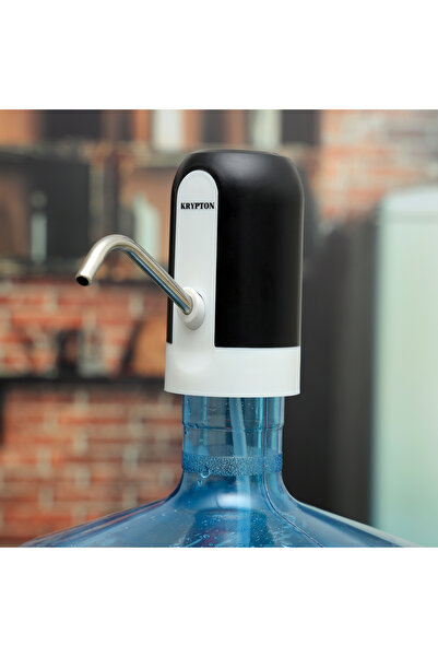 KRYPTON Rechargeable Water Pump For Water Gallon, Portable And Light-Weight | USB Charging|KNWD6370