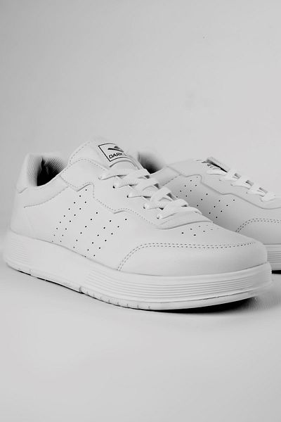 Lal Shoes & Bags Pantofi casual cu șireturi Cara pentru bărbați-albi