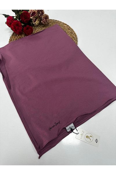 HAREM SCARF Σάλι Χαρέμι ​​από βαμβάκι λεβάντας - Ασία HFA0104